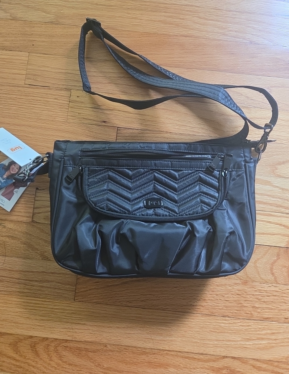 Lug Mambo Crossbody In Black